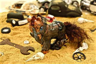 Illustration for article titled The Immortan Joe My Little Pony will haunt your eternal dreams